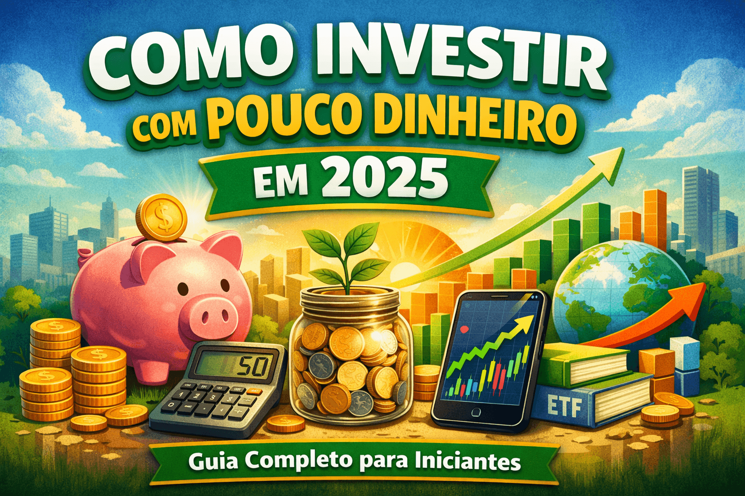 Como investir com pouco dinheiro em 2026