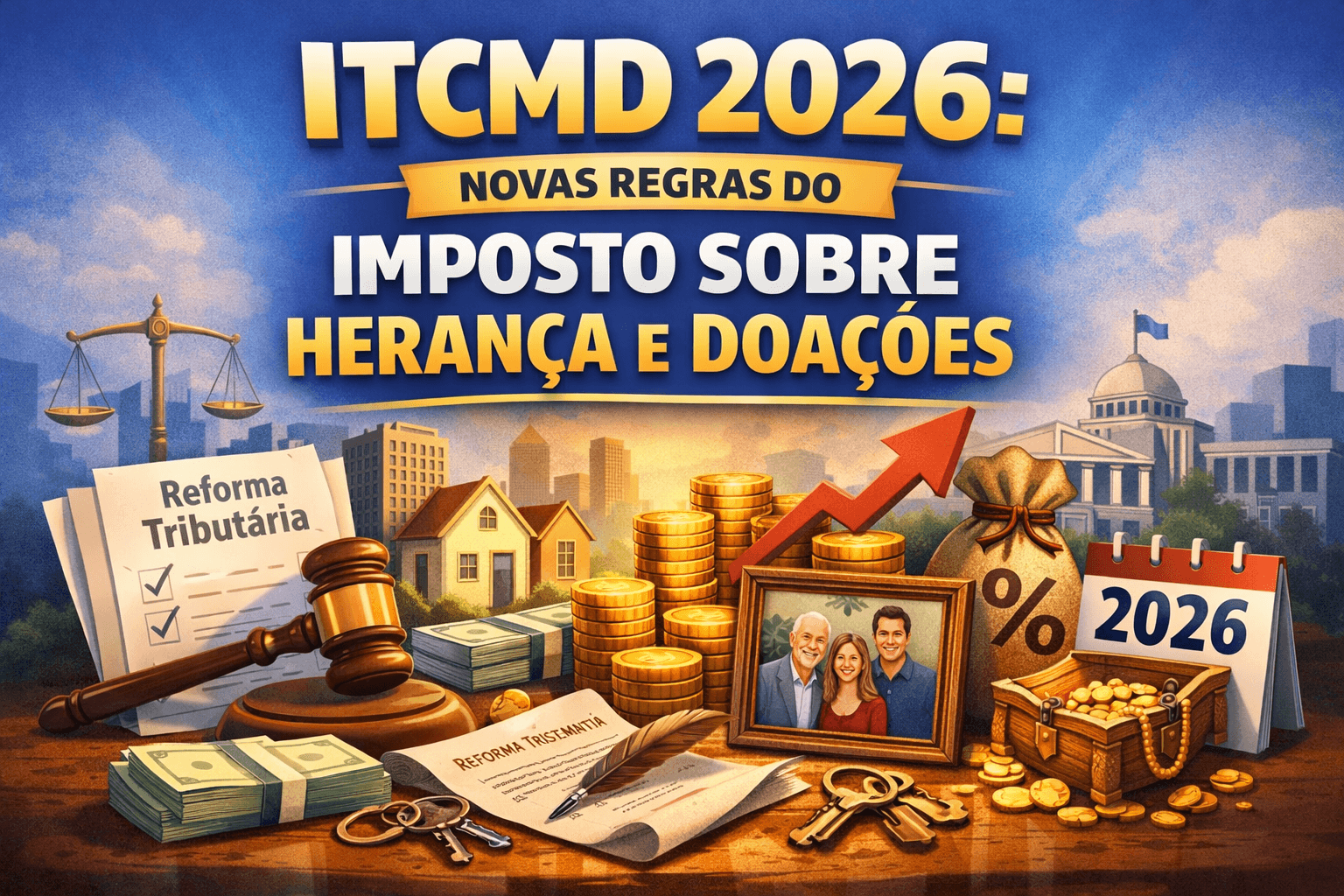 Novas regras do ITCMD em 2026 explicadas